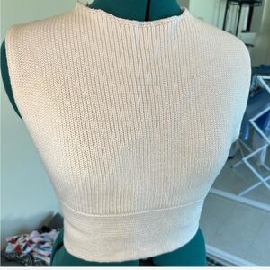 Free People convertible knit top